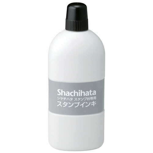 シャチハタ シヤチハタ Shachihata スタンプ台専用補充インキ 大瓶 250mL 黒 1セット(5個)(4974052324048 x5) 取り寄せ商品
