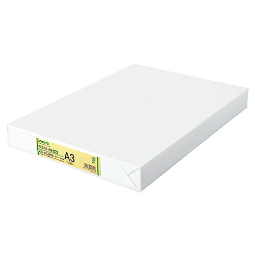 コクヨ KOKUYO PPCカラー用紙(共用紙) A3 黄 1セット(1500枚:500枚×3冊)(4901480590394 x3) 目安在庫\u003d○