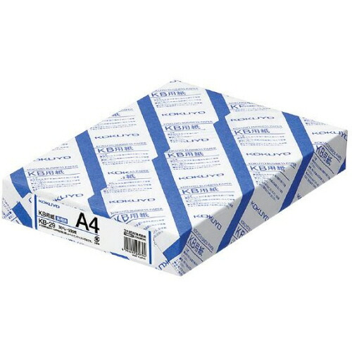 コクヨ KOKUYO KB用紙(共用紙) A4 1箱(2500枚:500枚&times;5冊)(4901480279794 x5) 取り寄せ商品｜ナノズ　店