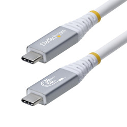 ＳｔａｒＴｅｃｈ．ｃｏｍ USB4ケーブル/3m/20Gbps/60W PD/4K120Hz/Type-C/ホワイト(CC3M20GUSB4CXW) 目安在庫\u003d△