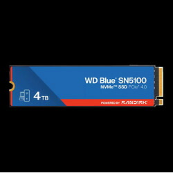 WESTERN DIGITAL WD Blue SN5100 SSD M.2 PCIe Gen 4 x4 with NVM Express 4TB M.2 22(WDS400T5B0E) 取り寄せ商品|ナノズ 店