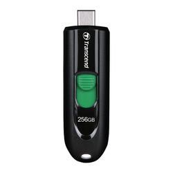 トランセンドジャパン 256GB USB3.2 Pen Drive Type-C Capless Black(TS256GJF790C) 取り寄せ商品