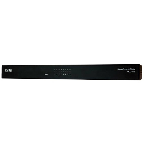 ラリタン・ジャパン MasterConsole デジタル CAT5 KVMスイッチ 16ポート 1ユーザー DVI+USB+オ(MCD-116) 取り寄せ商品
