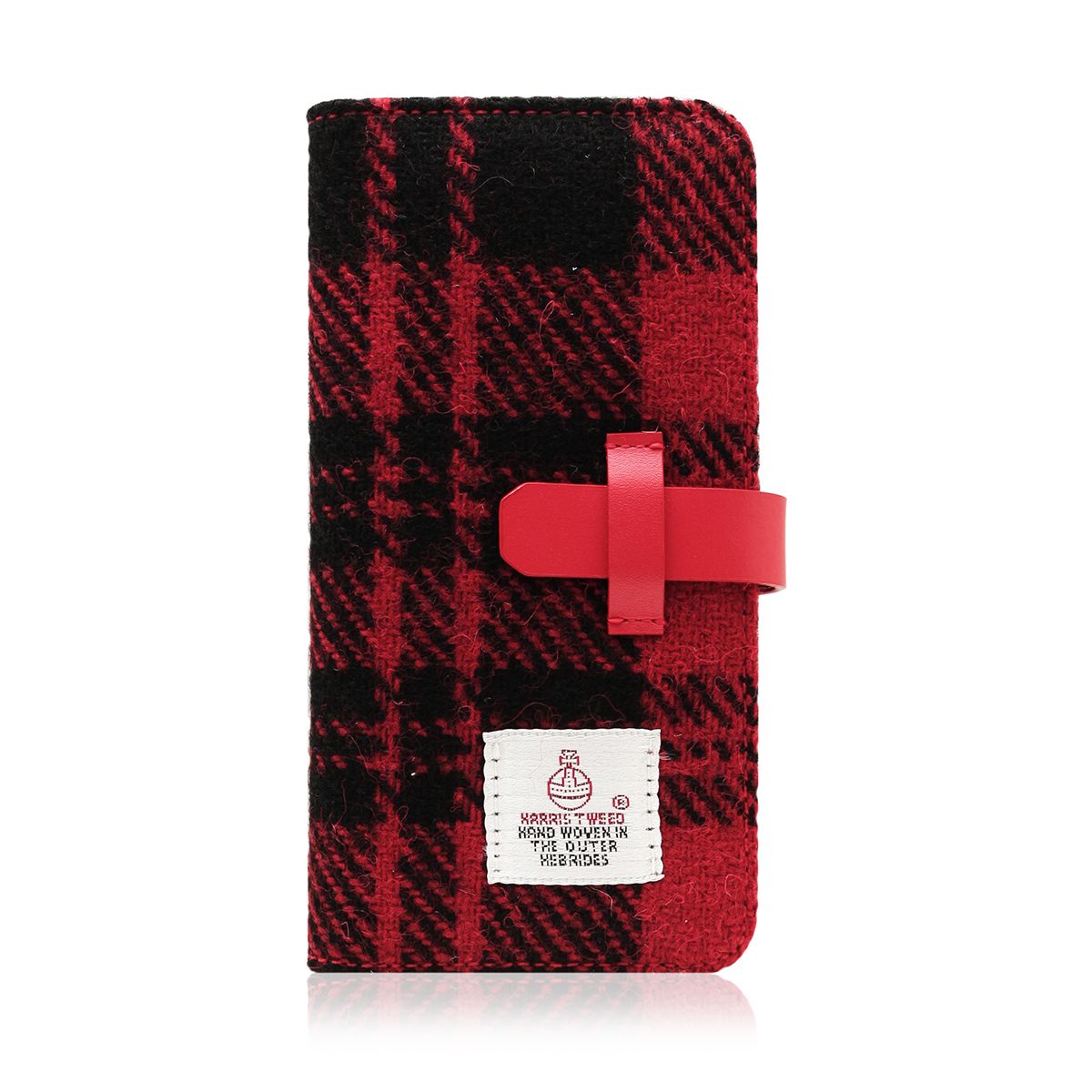 ＳＬＧ Ｄｅｓｉｇｎ iPhone 8Plus/7Plus Harris Tweed Diary 赤いこと×黒いこと(SD8153i7P) 仕入先店卸し資産品