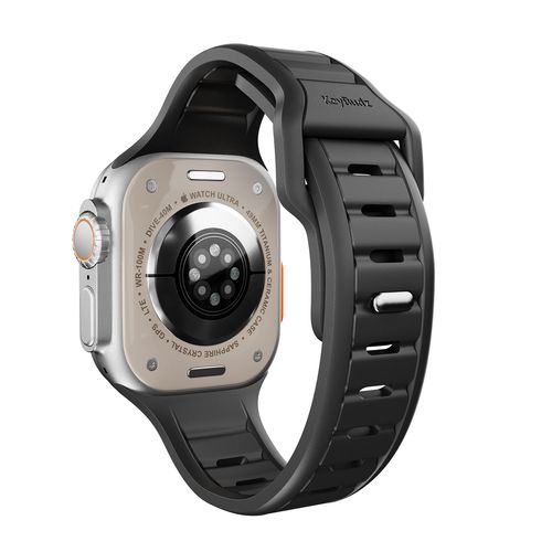 KeyBudz ジャーニー ウォッチバンド for Apple Watch 49/46/45/44mm カーボンブラック(KB27599AW) 仕入先在庫品