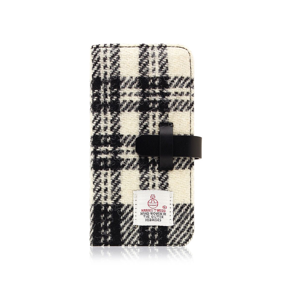 ＳＬＧ Ｄｅｓｉｇｎ iPhone XS / X Harris Tweed Diary 白いこと×黒いこと(SD10558i8) 仕入先店卸し資産品