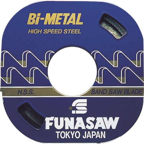 フナソー バイメタル コンターマシン用ブレード難削材・重切削用 厚み0.635×16m幅6mm山数12 1本(BIM6C 12) 取り寄せ商品