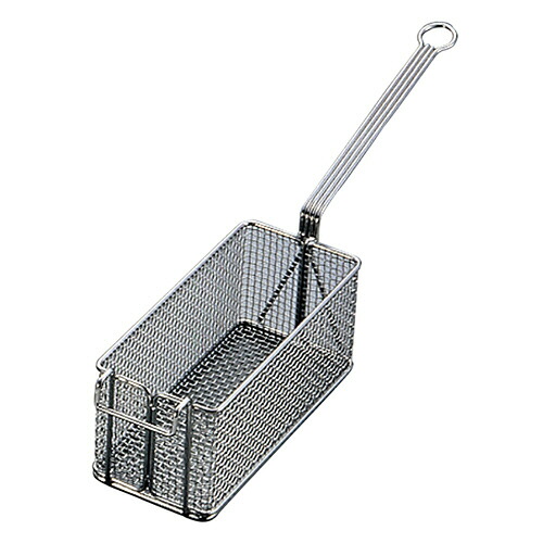 江部松商事 EBM 鉄 ポテトフライヤー(クロームメッキ) 小(幅120mm) 1個(0225200) 取り寄せ商品