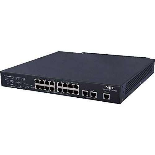 NEC 日本電気 QX-S516FT-2G-PW 100Mx16p 1Gx2p レイヤ2ベーシックPoEスイッチ(B02014-00512) 目安在庫\u003d△