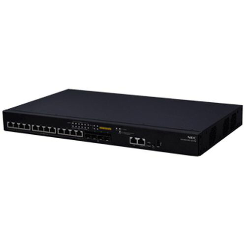 NEC 日本電気 QX-S4312XT-4X-PW 10GbE高機能PoE++ レイヤ2スイッチ(B02014-04304) 取り寄せ商品