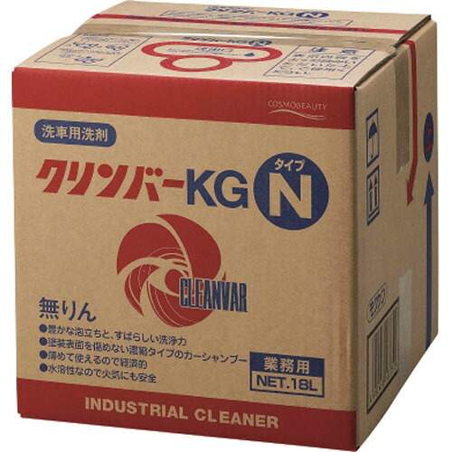 コスモビューティー モクケン クリンバーKGタイプN(18L)B/B VN製 1個(16375) 取り寄せ商品