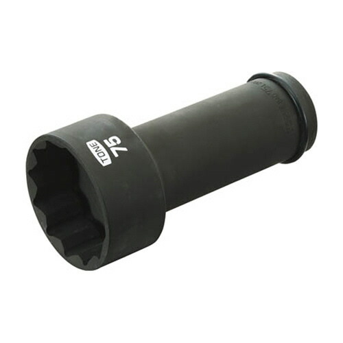 TONE インパクト用超ロングソケット(12角) 55mm 1個(8AD-55L200) 取り寄せ商品