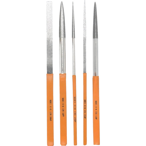 呉英製作所 DIAヤスリ 5点セット K-8 1セット(K-8-SET) 取り寄せ商品