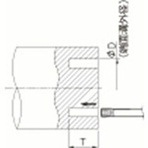京セラ 溝入れ用ホルダ 1個(KFTBR150250-4S) 取り寄せ商いもの