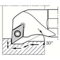 京セラ 口径工業用ホルダ 1個(S16Q-SDUCR07-14A) 取り寄せ商いもの