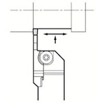 京セラ 溝入れ用ホルダ 1個(KGDR2525X-5T10S) 取り寄せ商品
