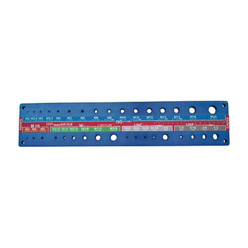 ダイドーハント ハント ねじチェッカー ボルト・小ネジ用 青 1台(92600) 取り寄せ商品