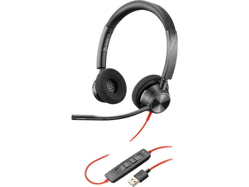 日本ヒューレット・パッカード Poly Blackwire 3320 USB-A MS(76J17AA) 取り寄せ商品｜ナノズ　店