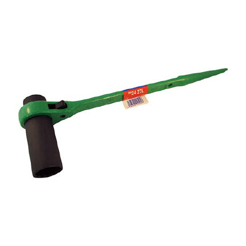 スーパーツール 片ロング・両口ラチェットレンチ(爪式) 1丁(RN-2427L) 取り寄せ商品
