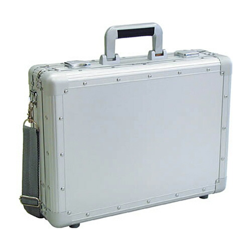 エンジニア アルミトランク(ショルダーベルト付) 450×330×135mm 1個(KA-57) 取り寄せ商品