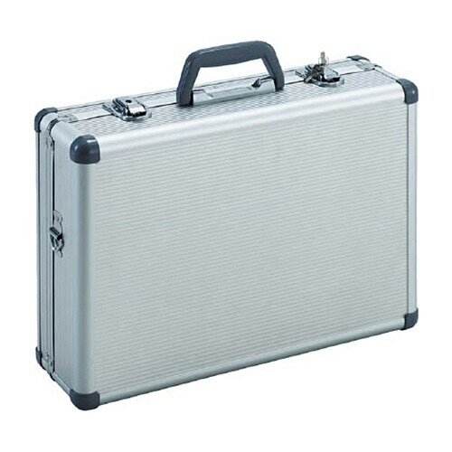 ＴＲＵＳＣＯ アルミケース 片開き 440×313×128 シルバー 1個(TAC15) 取り寄せ商品