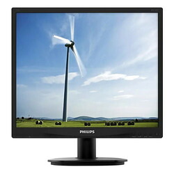 フィリップス 19型スクエア液晶モニター スピーカー内蔵 5Y保証 BK 環境配慮型PKG(19S4QAB3/11) 目安在庫=△｜ナノズ　店 23,853円