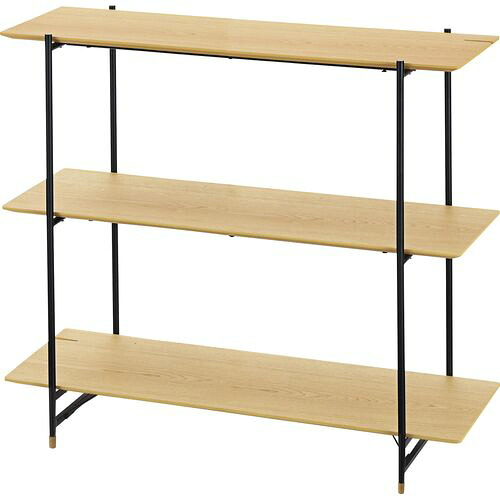 東谷 ルカ シェルフ 3段(JPB-101OAK) 取り寄せ商品｜ナノズ　店