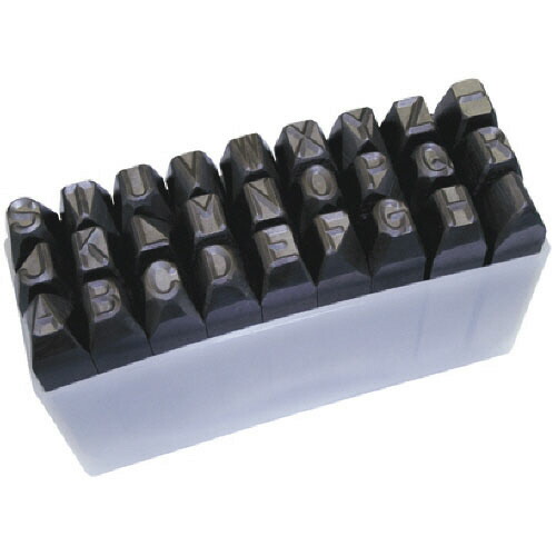 ＴＲＵＳＣＯ 英字刻印セット 5mm 1セット(SKA-50) 取り寄せ商品