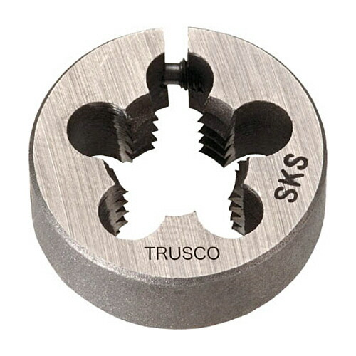 ＴＲＵＳＣＯ 管用テーパーダイス PT1/4-19 SKS 1個(TKD38PT1419) 取り寄せ商品
