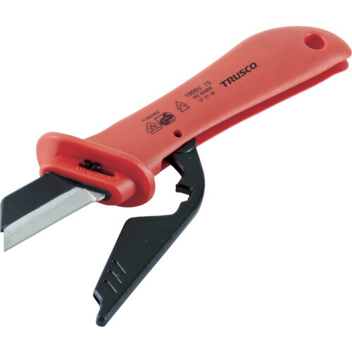 ＴＲＵＳＣＯ 絶縁電工ナイフ 180mm 1丁(TZEN-180) 取り寄せ商品