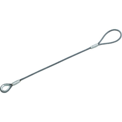 ＴＲＵＳＣＯ ワイヤロープスリング Bタイプ アルミロック 12mm×3m 1本(TWBL-12S3) 取り寄せ商品