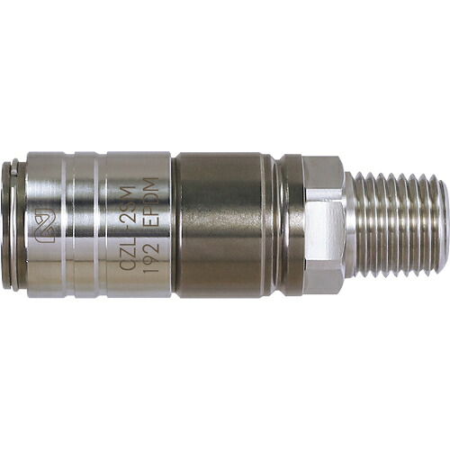 日東工器 コンパクトゼロスピルカプラ 1個(CZL-2SM SUS EPDM) 取り寄せ商品