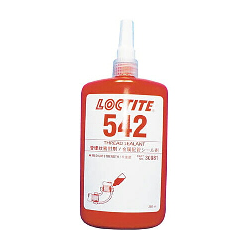 ヘンケルジャパン ロックタイト 配管シール剤 542 250ml 1本(542-250) 取り寄せ商品