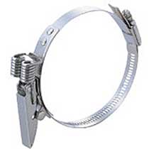 スガツネ工業 ステンレス製バンドクランプ(120-040-451) 1本(27SPG-HT330-375SS) 取り寄せ商品