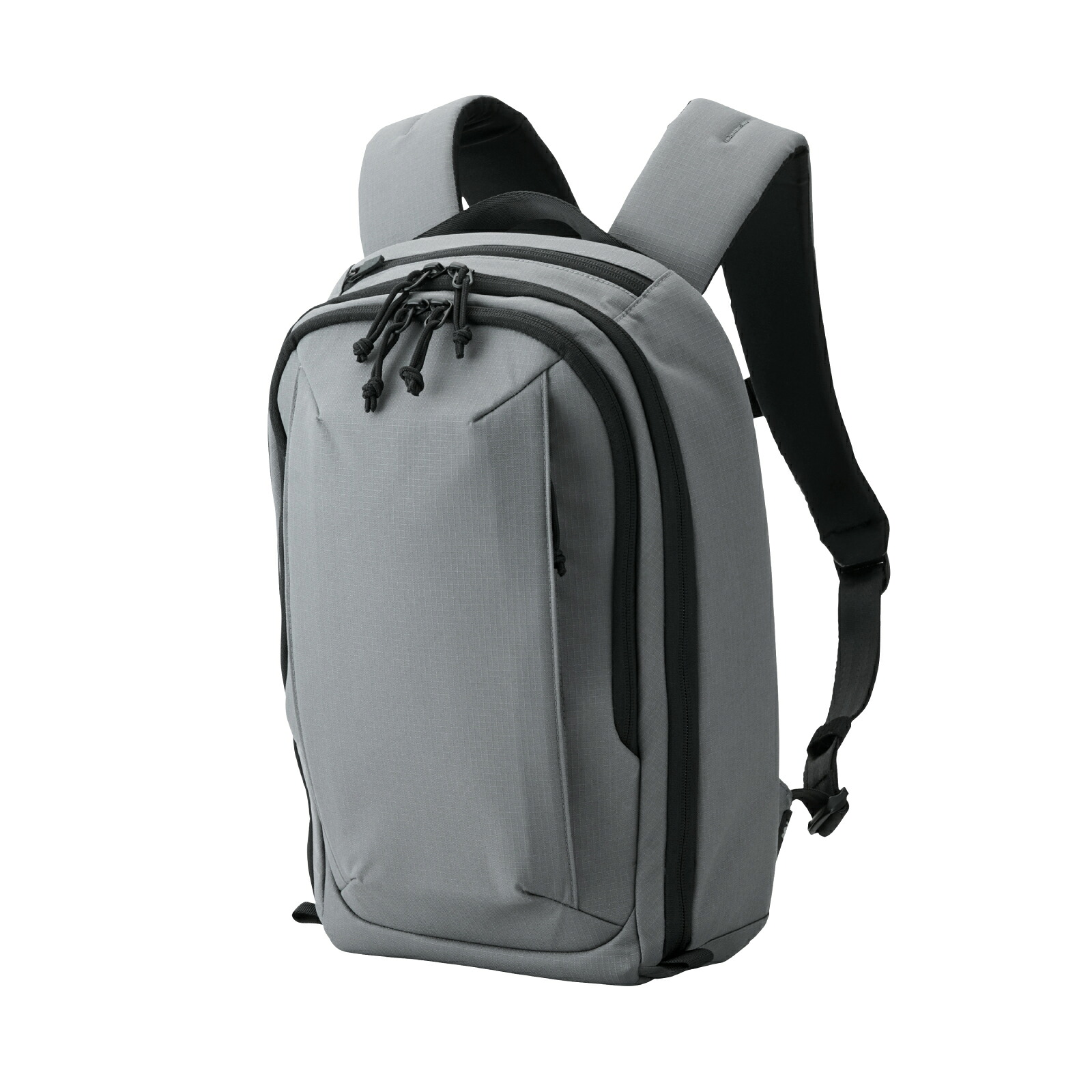 エレコム ELECOM リュック 14L 撥水 多収納 PC14インチ対応 コンパクト MNL チャコール(BM-MNLBP04DGY) メーカー在庫品
