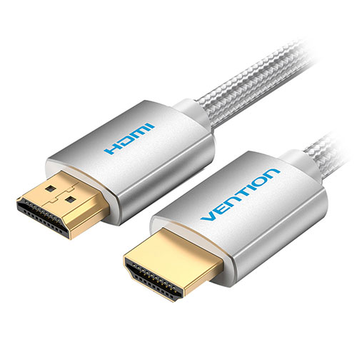 ＶＥＮＴＩＯＮ VENTION HDMIケーブル 15m コットン編み 4K対応 メタルタイプ シルバー(AA-0980) 取り寄せ商品