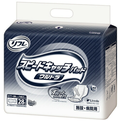 リブドゥコーポレーション リフレ スピードキャッチパッド ウルトラ 1仕掛ける(112枚:28枚×4風呂敷き包み)(4904585044175 x4) 引き合い店卸し資産\u003d○