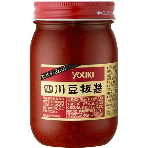 ユウキ 四川豆板醤 500g 60個(4903024631006 x60) 取り寄せ商品