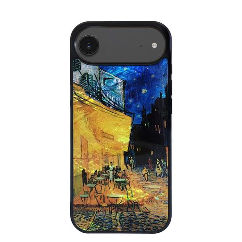 ikins 天然貝ケース for iPhone Air 夜のカフェテラス(I28107i17A) 仕入先在庫品