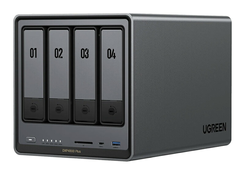 UGREEN UGREEN NASync DXP4800 Plus(DXP4800PLUS) 目安在庫\u003d△