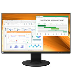 EIZO EV2400R-BK 標準尺度店卸し資産\u003d△