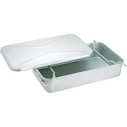 スギコ産業 アルミ魚缶 本体 610×390×125mm 1個(AL-SAKAN) 取り寄せ商品