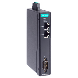 ＭＯＸＡ DINレール 1ポート シリアルデバイスサーバー 絶縁 ワイド温度(NPORT IA5150I-G2-T) 取り寄せ商品