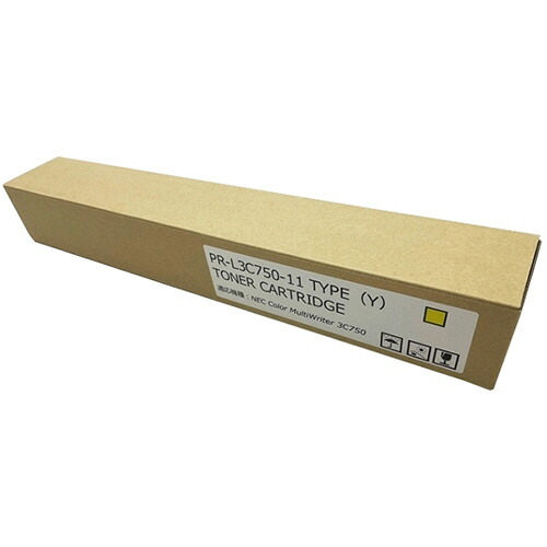 トナーカートリッジ PR-L3C750-11 汎用品 黄み 1個(PR-L3C750-11 ﾊﾝﾖｳﾋﾝ) 取り寄せ商いもの プリンター・FAX用インク-PCサプライ・消耗品