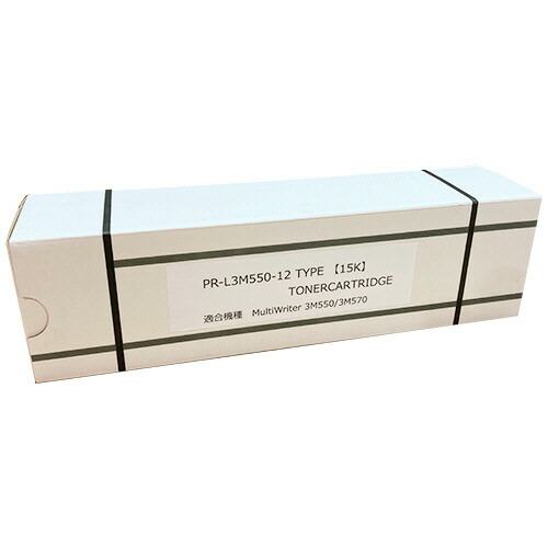 トナーカートリッジ PR-L3M550-12 汎用品 1個(PR-L3M550-12 ﾊﾝﾖｳﾋﾝ) 取り寄せ商いもの