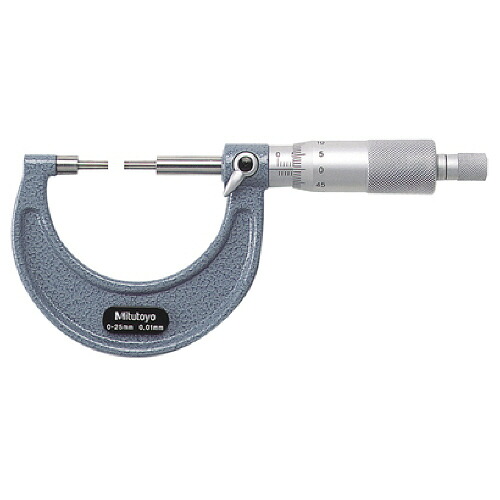ミツトヨ スプラインマイクロメーター(アナログタイプ) 先端径3mm 1個(SPM-25) 取り寄せ商品 17,997円