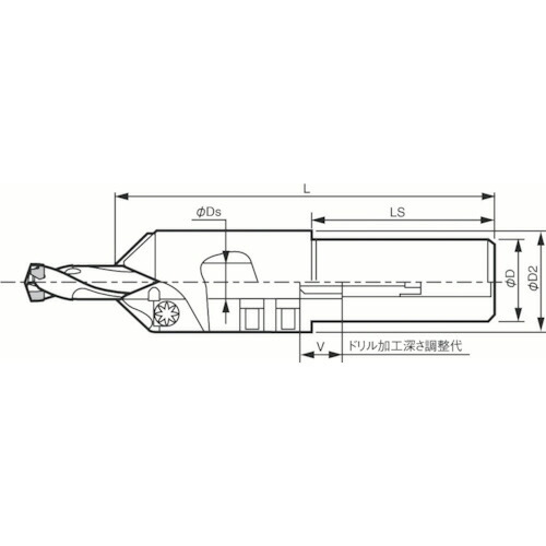 京セラ ドリル用ホルダ 1個(S32-CH12) 取り寄せ商品 51,479円
