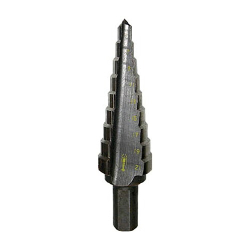 ロブテックス エビステージドリル 引っ切り無い軸手あい ノン上塗り 9段 穴あけ大きさ21粍 1本(LB521) 取り寄せ商いもの
