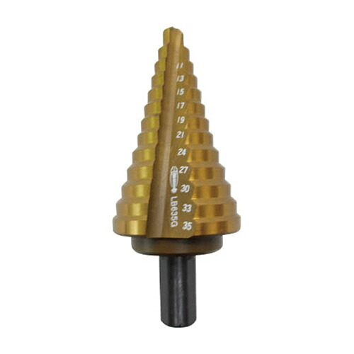 ロブテックス エビステージドリル 引っ切りない軸手合い チタン上塗り 13段 1本(LB635G) 取り寄せ商いもの