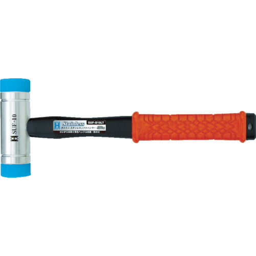 オーエッチ工業 ライトンステンレスソフトハンマー青ヘッド付#1 1/2 1丁(SUF-B15LT) 取り寄せ商品
